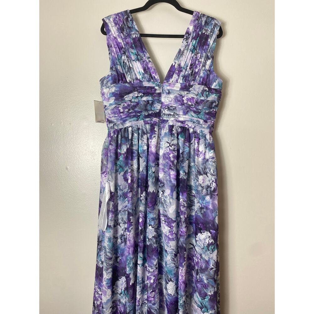 NWT JS COLLECTIONS DRESS GOWN MOTHER OF THE BRIDE FORMAL EVENING WEDDING GUEST - Picture 12 of 16